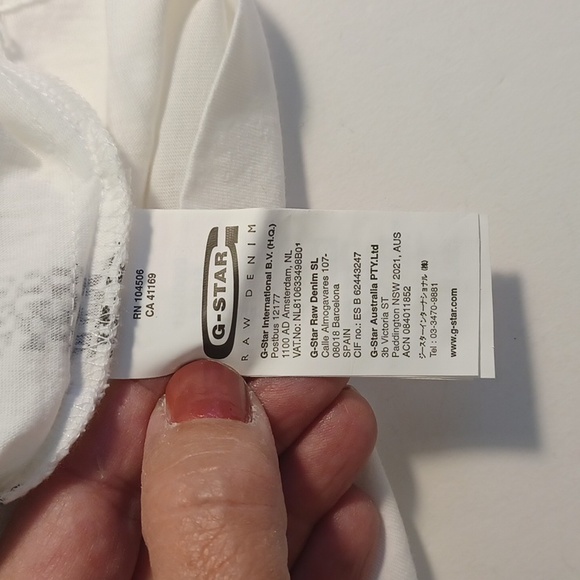 NEW! G-STAR Raw XS Woman's t-shirt ( 5569 - Picture 7 of 8